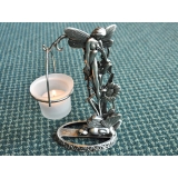 y11615 燭台蠟燭香氛系列 花仙子造形桌上型燭台